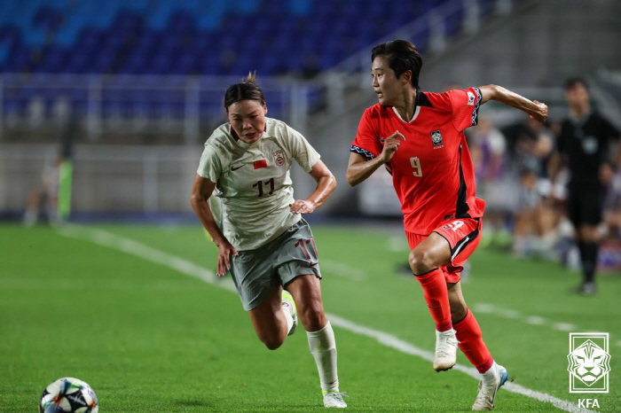 한국, 동아시안컵 1차전서 중국과 2:2 무승부... 지소연 극장 동점골